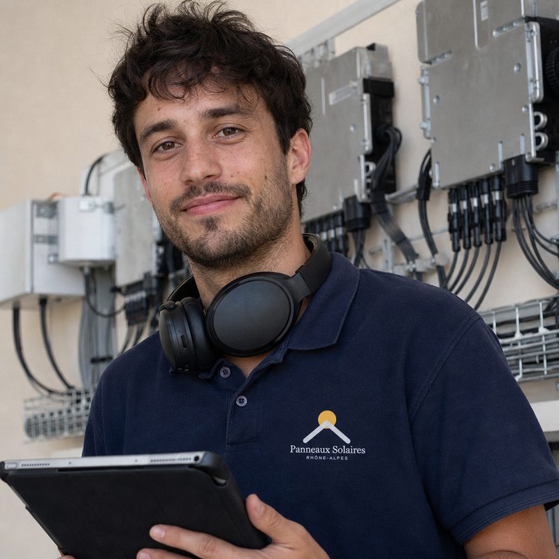 Portrait de Lucas Martin, Technicien entretien et supervision
